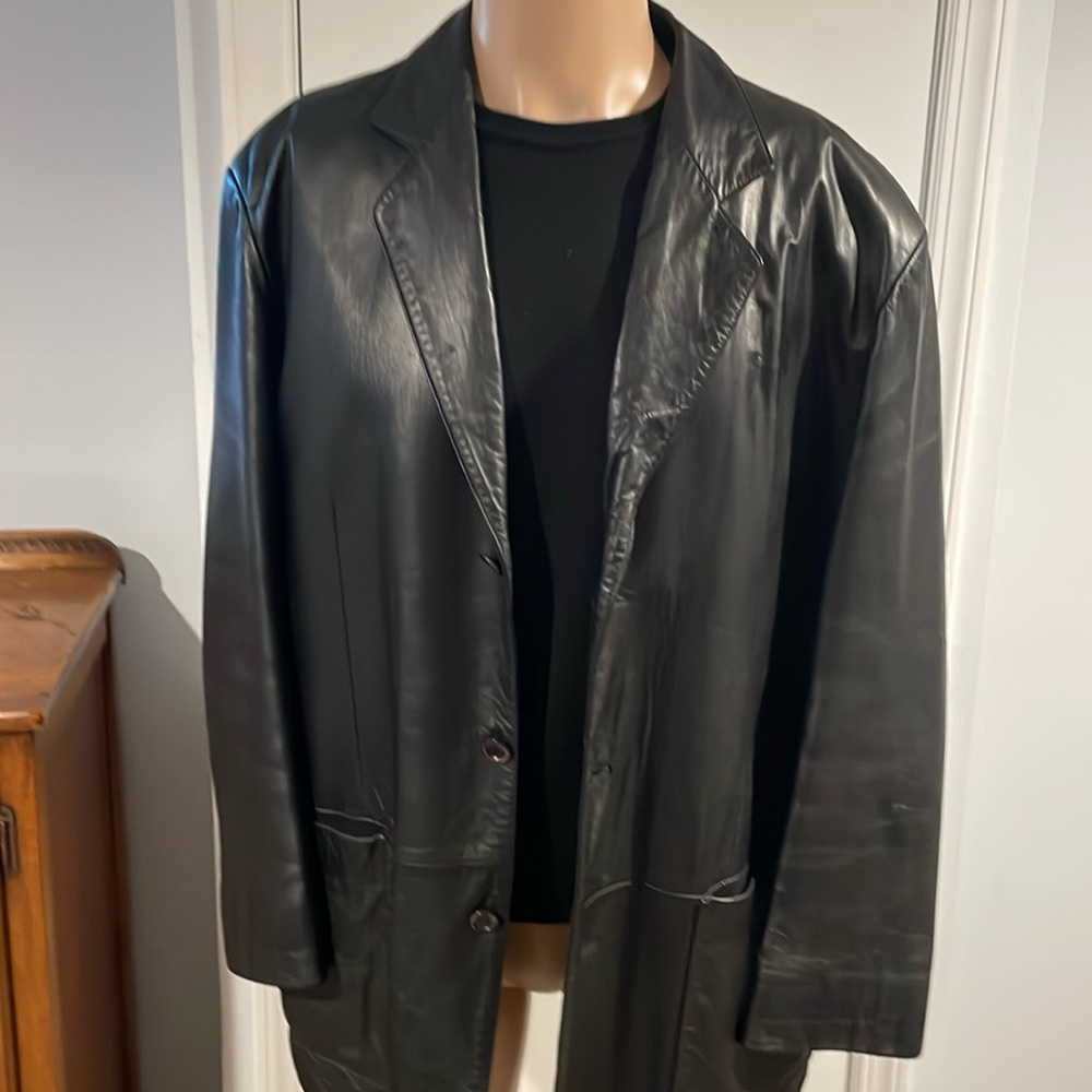 Beautiful Haley Chappell leather men’s jacket